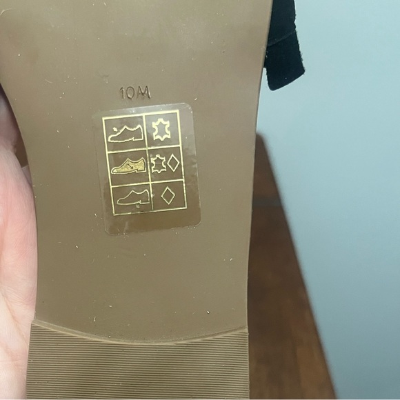 Jack Rogers Rosie Ruffle Slide Black NEW 10 - Picture 6 of 6